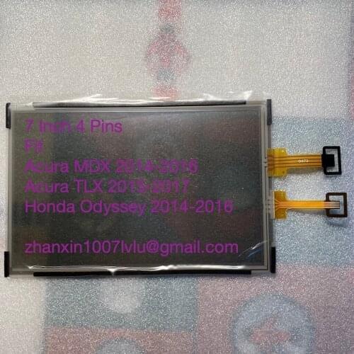 7 Inch 4 Pins Touch Screen Glass Digitizer C070VVN02.0 For 14 15 16 Year Acura MDX Car Radio Multimedia Player GPS Navigation