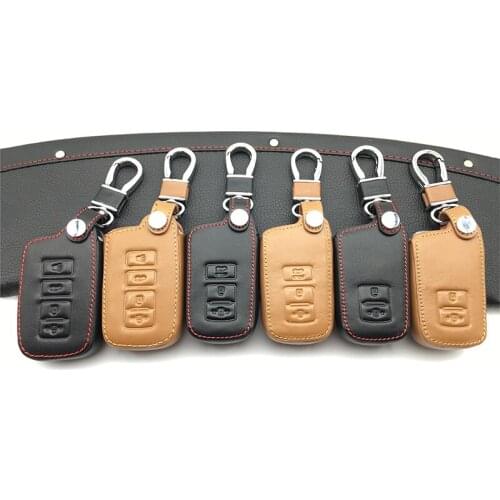 Car key cover For Toyota Camry Avalon rav4 for Highlander Land Cruiser 2/3/4 button car key cover key case key accessories shell