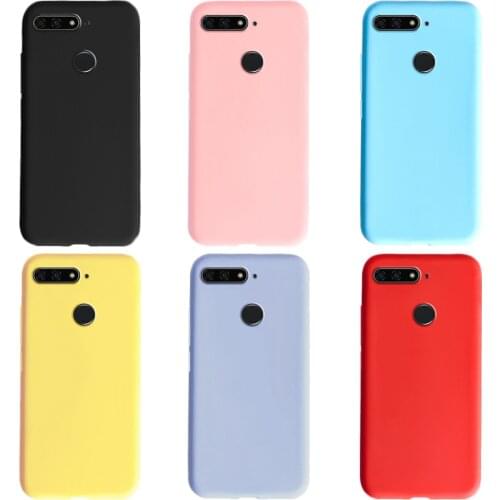 For Huawei honor 7C AUM-L41 case 5.7 inch Silicone Matte Soft TPU Back Cover skin For Huawei Honor7C Cases on honor 7C Cover