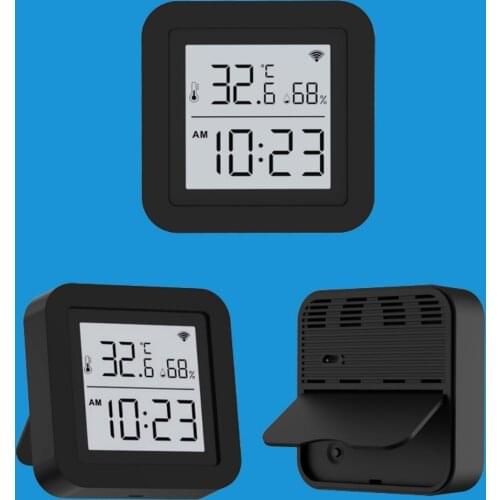 Tuya WIFI Temperature Humidity Sensor & IR Remote Control Smart Home LCD Detector Thermometer For TV Switch Alexa Google Home