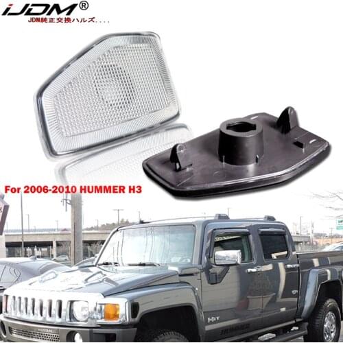 IJDM For 2005/2006-2010 Hummer H3 All Models and For 2009-2010 Hummer H3T All Models Fender Side Marker Repeater Light Housing