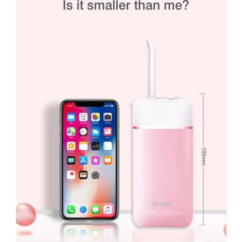 Oral Irrigator 300ML Water Tank Waterproof Teeth Cleaner USB Rechargeable Water Flosser Portable Dental Water Jet