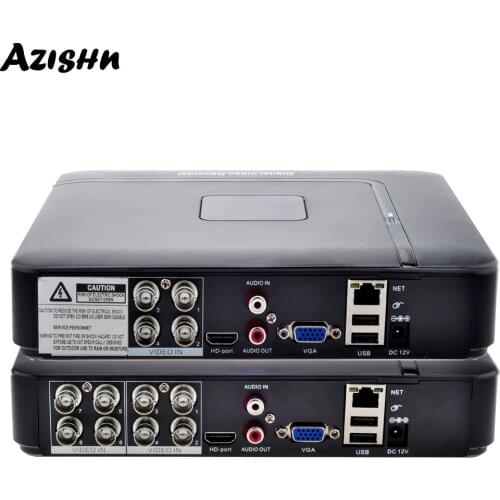 AHD/N DVR 4Channel 8Channel CCTV AHD DVR AHD-N Hybrid DVR/1080P NVR 4in1 Video Recorder For AHD Camera IP Camera Analog Camera