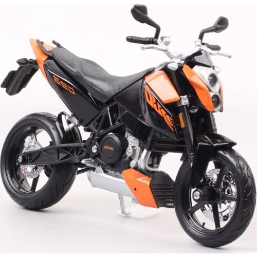 Classics 1:12 Maisto Scales 690 Duke Supermoto Diecast Racing Miniature Moto Bike Vehicles Motorcycle Model Gifts For Kids Toys