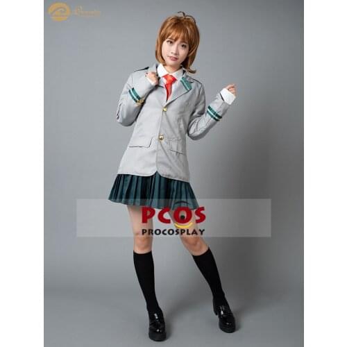 ProCosplay New stock Boku no Hero Academia Ochaco Uraraka My Hero Academia uniform cosplay costume for women skirt mp005053