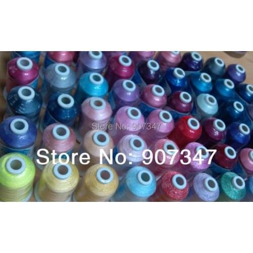 Free shipping Simthread machine embroidery threads kit 100% polyester filament thread in stock
