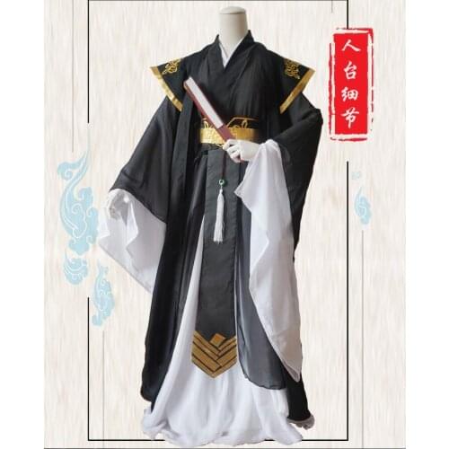 New Arrival Nie HuaiSang Cosplay Costume MO DAO ZU SHI Chinese Cosplay Nie HuaiSang Costume Full Set