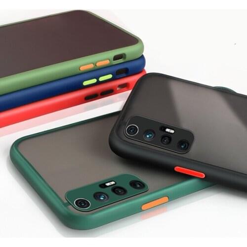 Shockproof Armor Matte Case For Xiaomi Mi10S Soft Hard PC Cover For Xiaomi Mi 10S Silicone Bumper Phone Cases