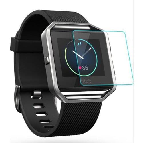 Ultra HD Clear Protective Film Guard For Fitbit Blaze Sport Smart Watch Toughened Display Tempered Glass Screen Protector Cover