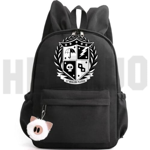 Mochila De Escola Do The Umbrella Academy Backpacks for Girls Casual Kawaii Bag Korean Anime Bookbag Softback Cute Back Pack
