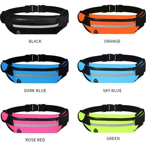 Sports Waist Pack Multi-Functional Water-Resistant Phone Bag for Outdoor Workout Traveling Casual Running Hiking Cycling