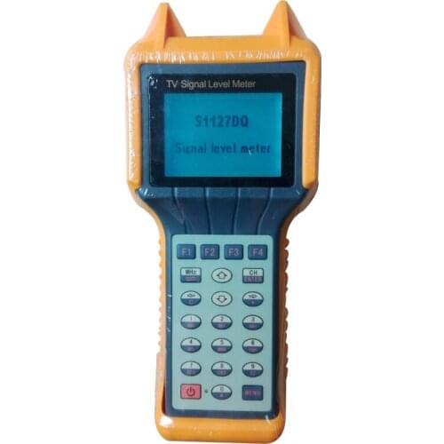 5-870MHz 64 / 128 / 256 QAM Digital Cable TV Signal Analyzer with Spectrum MER BER