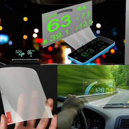 Car GPS HUD Reflective Film Head Up Display Protective Reflective Screen car electronics carfler Auto Accessories Car Styling