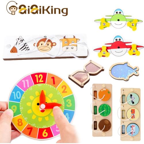 Children Busy Board DIY Educational Oranments Baby Montessori Sensory Activity Board Accessories Cognition Toy Games Shoe Parts