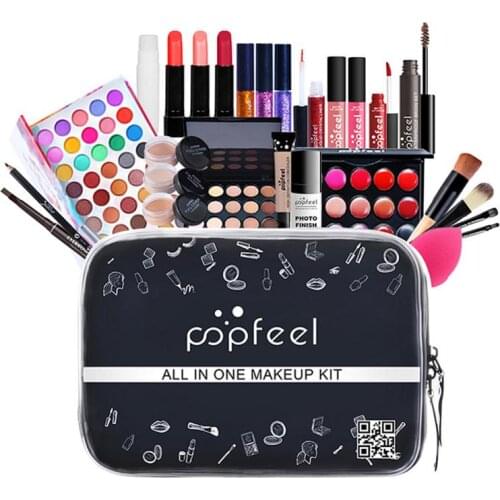 Eye shadow makeup set female beginner student novice full set of light makeup gift box cosmetic combination gift box