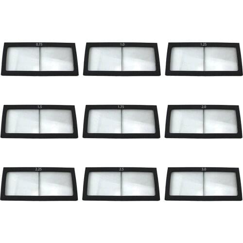 Transparent Magnifying Glass for / Welding (diopter 0.75 - 3.0 in