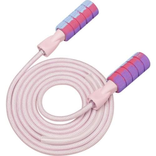 Jump Rope Fitness Adjustable 2 in 1 Ropeless Skipping Speed Weighted Jumping Rop 2XPB