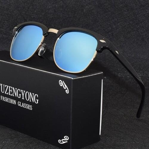 TUZENGYONG Classic Polarized Sunglasses Women Retro Brand Designer Fashion Men Driving Sun Glasses UV400 Female Male Eyewear