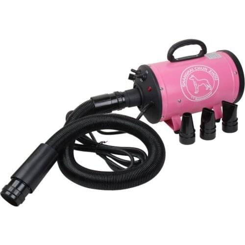 Dog Hair Dryer Electric Cat Hair Blowing Machine for Bath Low Noise Pet Hair Drying Machine Handheld High Power Hair Blower