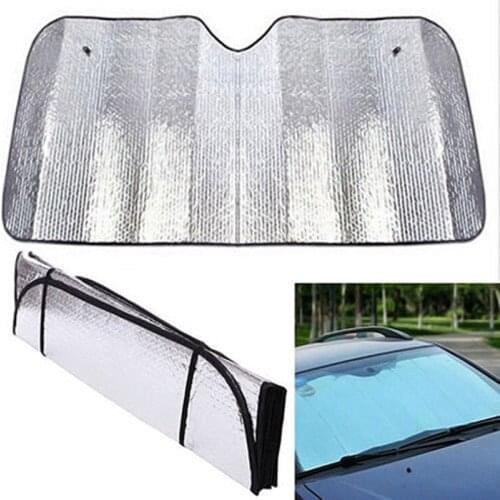 Universal Car Windshield Foldable Front Visor Heat Cover Front Rear Block Window Screen Sun Shade Reflective Sunshade