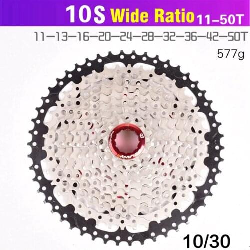 BOLANY bicycle flywheel 10speed 11-40 42 46 50T flywheel 20 30S cassette sprocket for M6000 M610 7075aluminum alloy flywheel