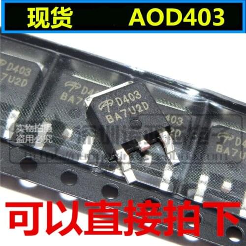 10pcs/lot New arrival AOD403 D403 patch TO-252 MOS FET P-channel 30V 85A