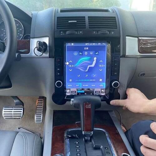Car radio for volkswagen touareg 2003-2011 android gps navi tape recorder video player autoradio stereo receiver vertical screen