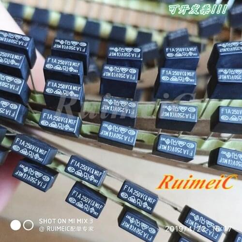 Free Shipping 10pieces F250MA 250V CQ MSF 0.5A 1A 2A 2.5A 5A 630MA 4A 3.15A 800MA 1.25A 500mA Square Fuse