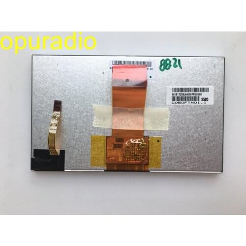 Free DHL/EMS shipping original AUO 5inch TFT LCD display C050FTN01.1 C050FTN01 screen panel for Nis san car audio LCD monitor