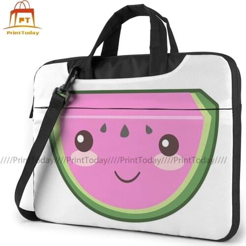 Watermelon Laptop Bag Case Bike Crossbody Computer Bag Waterproof Cute Laptop Pouch