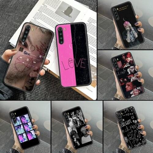 Rapper lil Peep Phone case For Xiaomi Redmi Note 7 7A 8 8T 9 9A 9S 10 K30 Pro Ultra black art prime tpu waterproof luxury