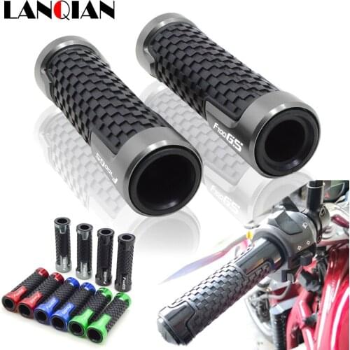 For BMW F700GS 7/8''22MM Motorcycle Handlebar Grips Hand Bar Grips F700 GS 2013 2014 2015 2016 F 700 GS CNC Accessories