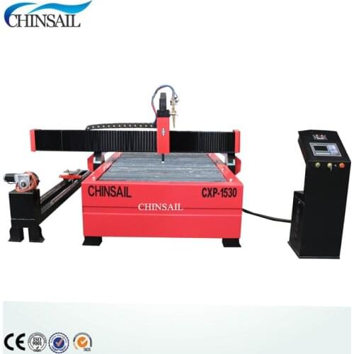 Cost effective cutter plasma 1325 1530 cnc plasma pipe cutting machine for carbon steel