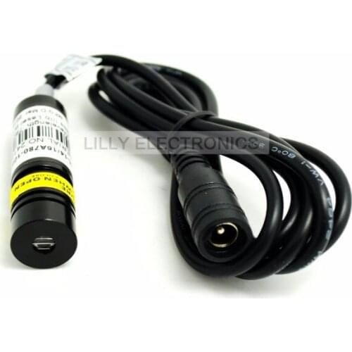 Focusable 780nm 100MW IR Infrared Laser cross 14.5x45mm Diode Module Lazer