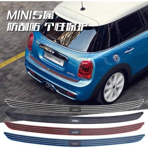 Lèvre de pare-choc arrière en caoutchouc, protection pour voiture, MINI cooper COUNTRYMAN R55 R56 R57 R60 F54 F55 F56 F60
