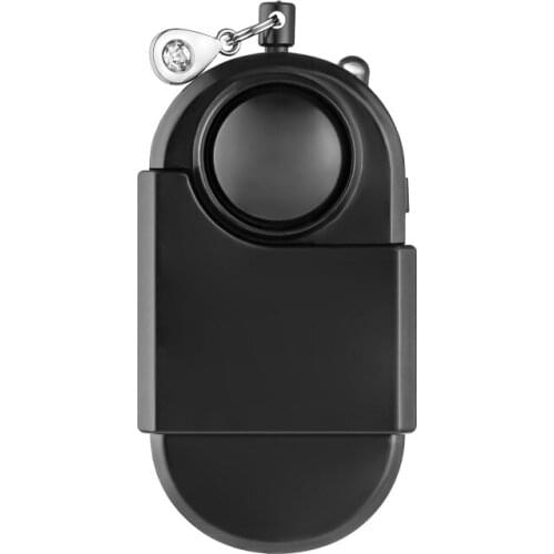 Camping Security Alarm 120dB Camping Travel Mini PIR Infrared Motion Sensor Detector Alarm Self Defense Anti-theft LED Light