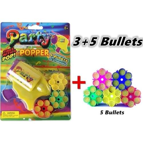 Fireworks Guns Funny Party Wedding Birthday Celebration Spray Guns Christmas Toys Gift Prank Novelty Children Toy