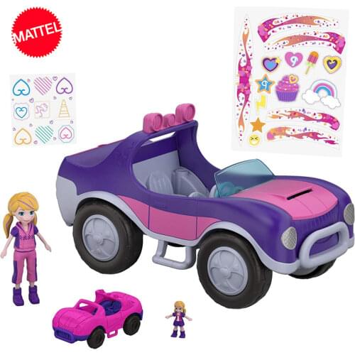 Polly Pocket Hidden World 11styles doll Mini Scene Girls Go Home Original Toys for Children Little Mermaid Kids Toy Nesting Doll