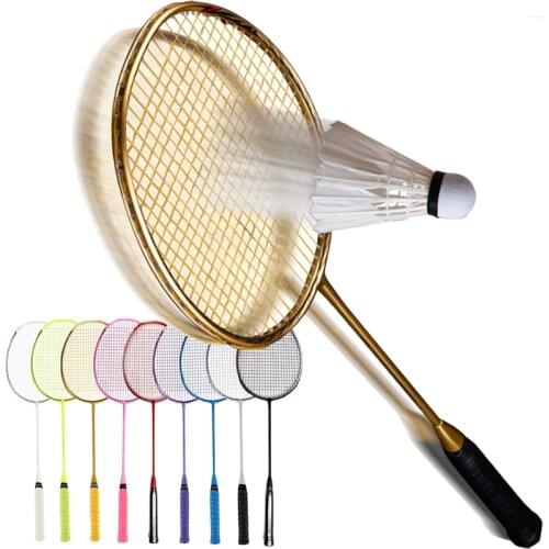 Full Carbon Professional Badminton Racket 5U Ultralight Offensive Badminton Racket Racquet Outdoor Sports Sporting Goods