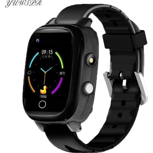 4G Kids Tracker Watches GPS WIFI Location Body Temperature Video Call IP67 Waterproof Remote Monitoring SmartWatch ECG/BPG T5S