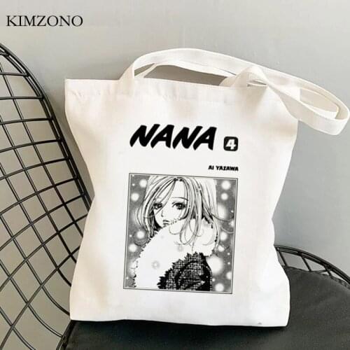 Nana Osaki shopping bag canvas handbag recycle bag shopper eco tote bag string cloth net reusable custom