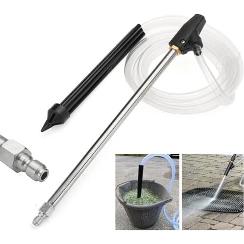 Pressure Washer Lance Turbo Nozzle+Sandblasting Tube For Karcher K Series High Pressure Hose Car Washer Wet Sand Blaster