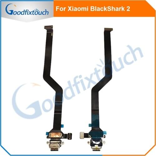 USB Charging For Xiaomi Black Shark 2 Charger Port Dock Connector Flex Cable For BlackShark 2 Phone Replacement Tested Working