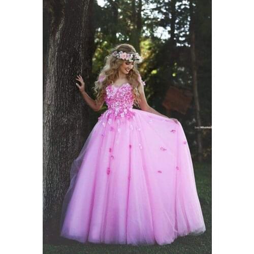 Wow Bridal 2021 Pink Flower Short Prom Dresses Sexy Semi Prom Dress