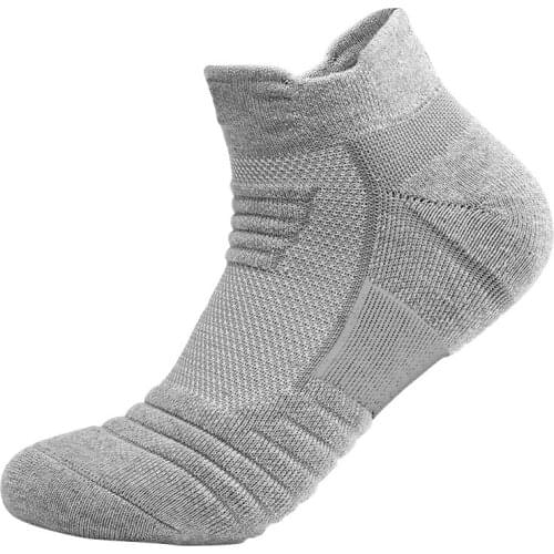 1 Pair Running Football Socks Sports Basketball Cycling Anti Slip Breathable Moisture Wicking Thick Athletic Socks