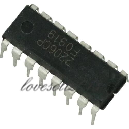 1PCS XR-2206 XR2206CP XR2206 IC 16 PIN DIP Waveform Generator Integrated Circuit