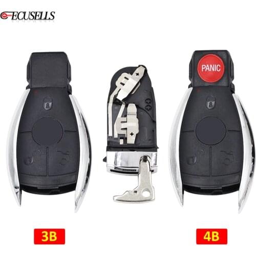 3 Button Remote Key Shell Case Smart Car Key Housing For Mercedes Benz W211 A C E G S R SL ML GML CL GL CLS CLA CLK SLK GLK
