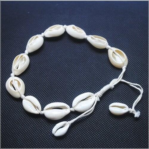 2pcs new fashion shell bracelets mother of pearl bracelets flexible size for your adjustable nature white shell collection