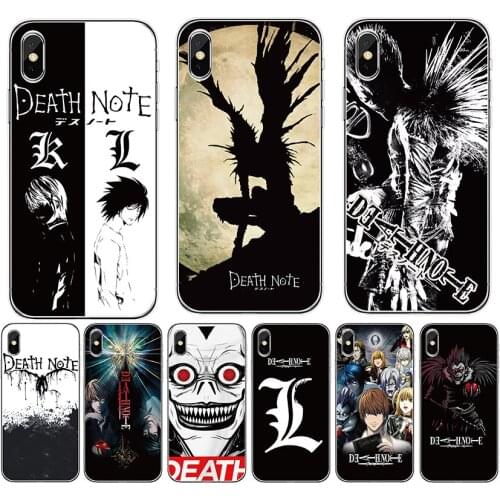 Case for Cubot P40 P30 P20 X30 C30 X19 X18 Plus Note 7 20 J7 R19 R15 pro Max Soft TPU Death note print Phone cover Capa