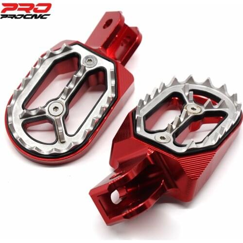CNC Dirt Pit Bike Foot Peg Footpeg Pegdal For HONDA CRF230 CRF 230 Aluminum Dirtbike Pitbike Foot Pedal Footpeg